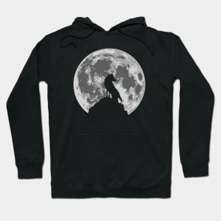 Wolf Moon (Grey) Hoodie